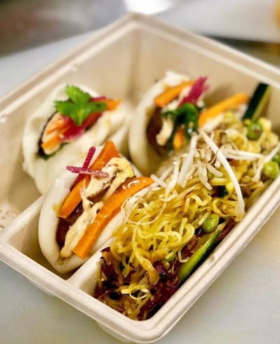 TreeSaver™ 3-Compartment Taco Tray